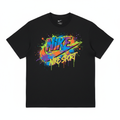 Nike Oversize Graffiti Siyah Tişört