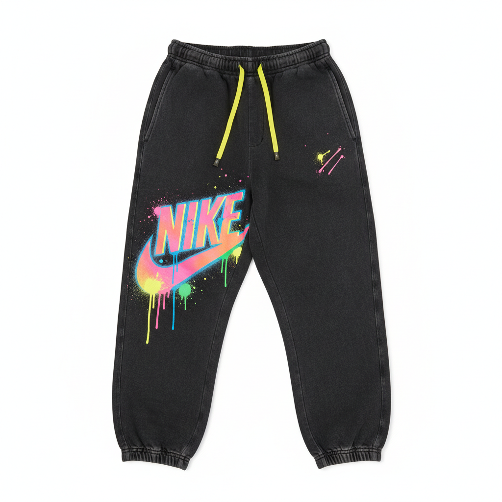 Nike Graffiti Eşofman Siyah