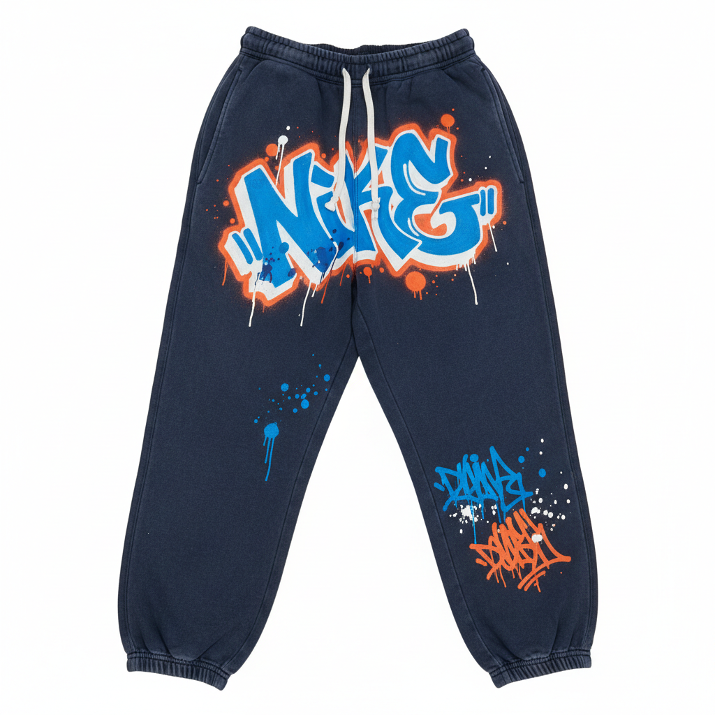 Nike Graffiti Eşofman Lacivert