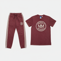 Adidas Retro Eşofman Washed Bordo