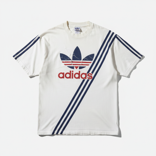 Adidas Retro Beyaz Tişört